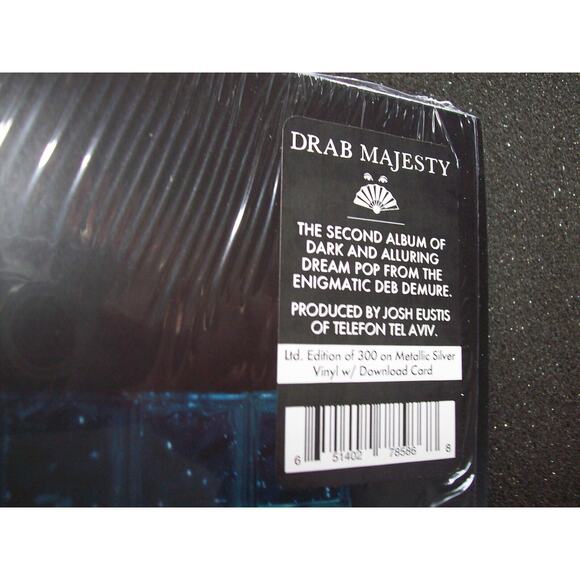 Drab Majesty ‎The Demonstration Silver Vinyl LP Record Post-Punk Goth Ltd Ed 300 - Picture 3 of 7